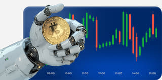Modig Vekstanse visning av dashboard for kryptovalutabørsplattform
